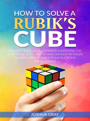 cover image of How to Solve a Rubik's Cube